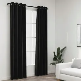 vidaxl-zaslony-stylizowane-na-lniane-2-szt-antracyt-140x225-cm