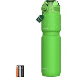 izolowana-butelka-rowerowa-700ml-stal-nierdzewna-limonkowa-zielen