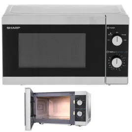 kuchenka-mikrofalowa-sharp-mikrofalowka-sharp-yc-ms01e-srebrna-800w-20l