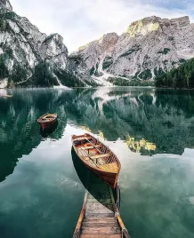 malowanie-po-numerach-lodka-na-jeziorze-obraz-z-rama