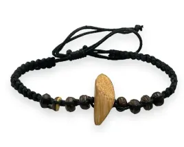 bransoletka-pleciona-z-drewienkiem-17cm