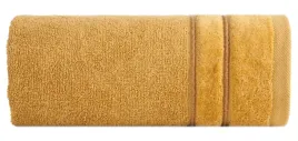 recznik-sibel-06-70140-cm-musztardowy-bawelna-frotte-chlonny