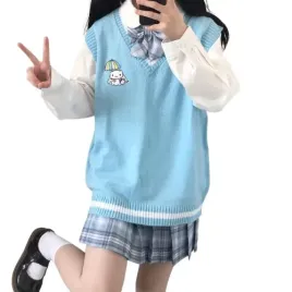 damski-sweter-kamizelka-uczennicy-anime-motyw-cinnamoroll-m