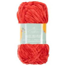wloczka-do-szydelkowania-plush-puszysta-miekka-chenille-6-mm-czerwona-18