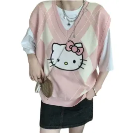 damski-sweter-anime-hello-kitty-kamizelka-w-romby-m