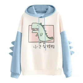 damska-bluza-z-kapturem-japonski-dinozaur-xl