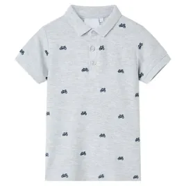 dziecieca-koszulka-polo-szary-melanz-128