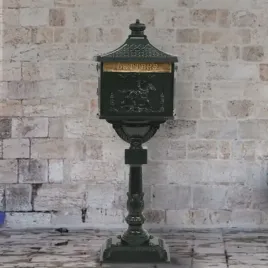 vidaxl-skrzynka-na-listy-na-slupku-w-stylu-vintage-aluminium-zielona