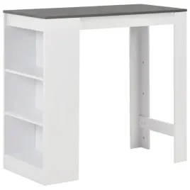 vidaxl-stolik-barowy-z-polkami-bialy-110-x-50-x-103-cm