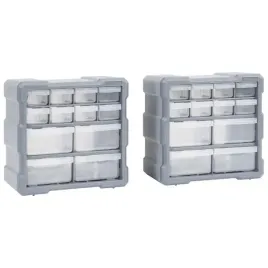 vidaxl-organizery-z-12-szufladkami-2-szt-265x16x26-cm