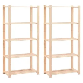 vidaxl-regaly-z-5-polkami-2-szt-80x38x170-cm-sosna-250-kg