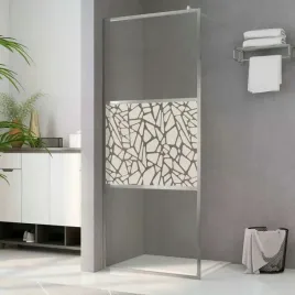 vidaxl-scianka-prysznicowa-szklo-esg-wzor-w-kamienie-90-x-195-cm