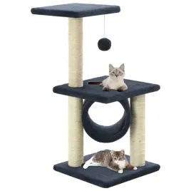 vidaxl-drapak-dla-kota-z-slupkami-sizalowymi-65-cm-granatowy