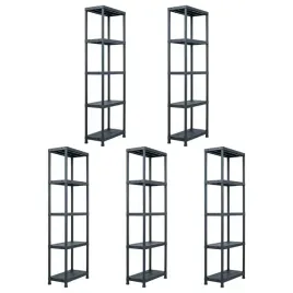 vidaxl-regaly-magazynowe-5-szt-czarne-125-kg-60x30x180-cm