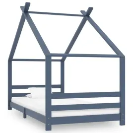 vidaxl-rama-lozka-dzieciecego-szara-lite-drewno-sosnowe-90x200-cm