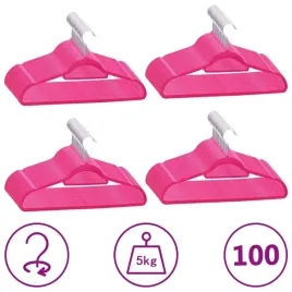 vidaxl-100-szt-wieszakow-na-ubrania-antyposlizgowe-rozowe-aksamit