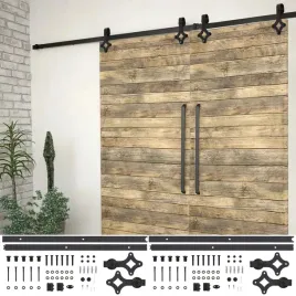 vidaxl-system-do-montazu-drzwi-przesuwnych-2szt-200cm-stal-czarny