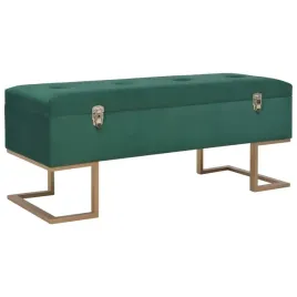vidaxl-lawka-ze-schowkiem-105-cm-zielona-aksamitna