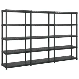 vidaxl-regal-5-poziomowy-czarny-255x40x185-cm-plastik