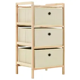 vidaxl-regal-z-3-koszami-z-tkaniny-drewno-cedrowe-bezowy