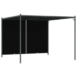 vidaxl-pergola-ogrodowa-z-chowanym-dachem-3x3-cm-antracytowa