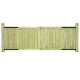 vidaxl-furtki-ogrodowe-2-szt-impregnowana-sosna-300-x-100-cm