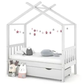vidaxl-rama-lozka-dzieciecego-z-szuflada-biala-sosnowa-70x140-cm