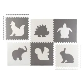 duza-mata-piankowa-puzzle-zwierzatka-biale-i-szare-6-szt