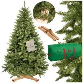 choinka-sztuczna-180-cm-premium-royal-trees-swierk-kaukaski-z-drewnianym-st