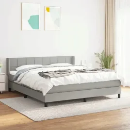vidaxl-lozko-kontynentalne-z-materacem-jasnoszare-tkanina-180x200cm