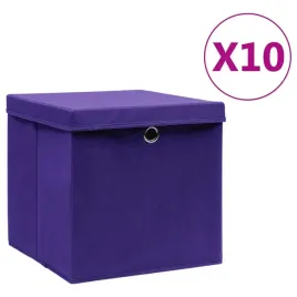 vidaxl-pudelka-z-pokrywami-10-szt-28x28x28-cm-fioletowe