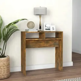vidaxl-stolik-konsolowy-przydymiony-dab-78x30x80-cm