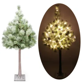 choinka-sztuczna-na-pniu-z-oswietleniem-128-led-drzewko-swiateczne-150-cm-o