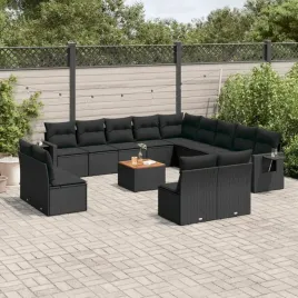 vidaxl-14-cz-zestaw-wypoczynkowy-do-ogrodu-poduszki-czarny-rattan-pe