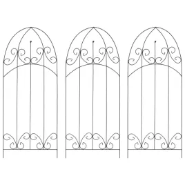vidaxl-drabinki-na-rosliny-pnace-3-szt-czarne-40x100-cm-zelazo