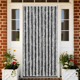 vidaxl-zaslona-przeciwko-owadom-szaro-czarna-90x220-cm-szenilowa