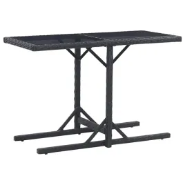 vidaxl-stol-ogrodowy-czarny-110-x-53-x-72-cm-szklo-i-polirattan