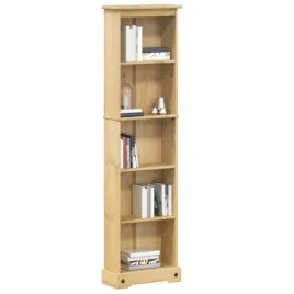 vidaxl-biblioteczka-corona-46x20x170-cm-lite-drewno-sosnowe