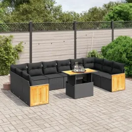 vidaxl-11-cz-zestaw-wypoczynkowy-do-ogrodu-poduszki-czarny-rattan-pe