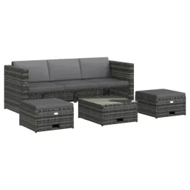 vidaxl-4-cz-zestaw-wypoczynkowy-do-ogrodu-poduszki-rattan-pe-szary
