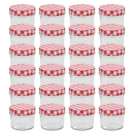 vidaxl-szklane-sloiki-na-dzem-bialo-czerwone-pokrywki-24-szt-110-ml