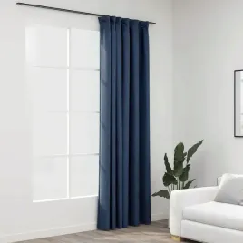 vidaxl-zaslony-stylizowane-na-lniane-haczyki-niebieskie-290x245-cm