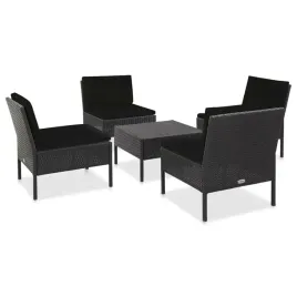 vidaxl-5-cz-zestaw-wypoczynkowy-do-ogrodu-rattan-pe-czarny