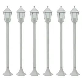 vidaxl-lampy-ogrodowe-110-cm-e27-aluminium-6-szt-biale