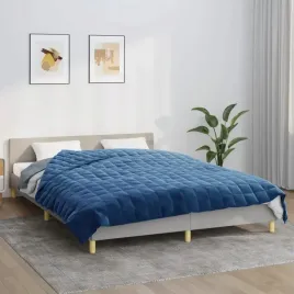 vidaxl-koc-obciazeniowy-niebieski-220x235-cm-11-kg-tkanina
