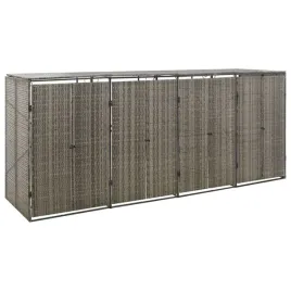 vidaxl-oslona-na-4-kosze-na-smieci-szara-274x80x117-cm-polirattan