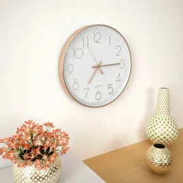 vidaxl-zegar-scienny-30-cm-rozowe-zloto