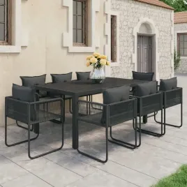 vidaxl-9-czesciowy-zestaw-mebli-ogrodowych-rattan-pvc-czarny