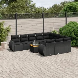 vidaxl-11-cz-zestaw-wypoczynkowy-do-ogrodu-poduszki-czarny-rattan-pe