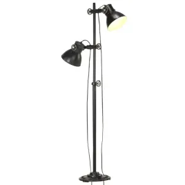 vidaxl-lampa-podlogowa-z-2-kloszami-czarna-e27-zeliwo
